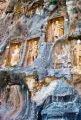 On a west-facing cliff of Akarat the prinwork is supplemented by stone carvings. Each statue, some three metres tall, is of a deceased senior Aranite cleric or high-level member of the ecclesiastical ranks.